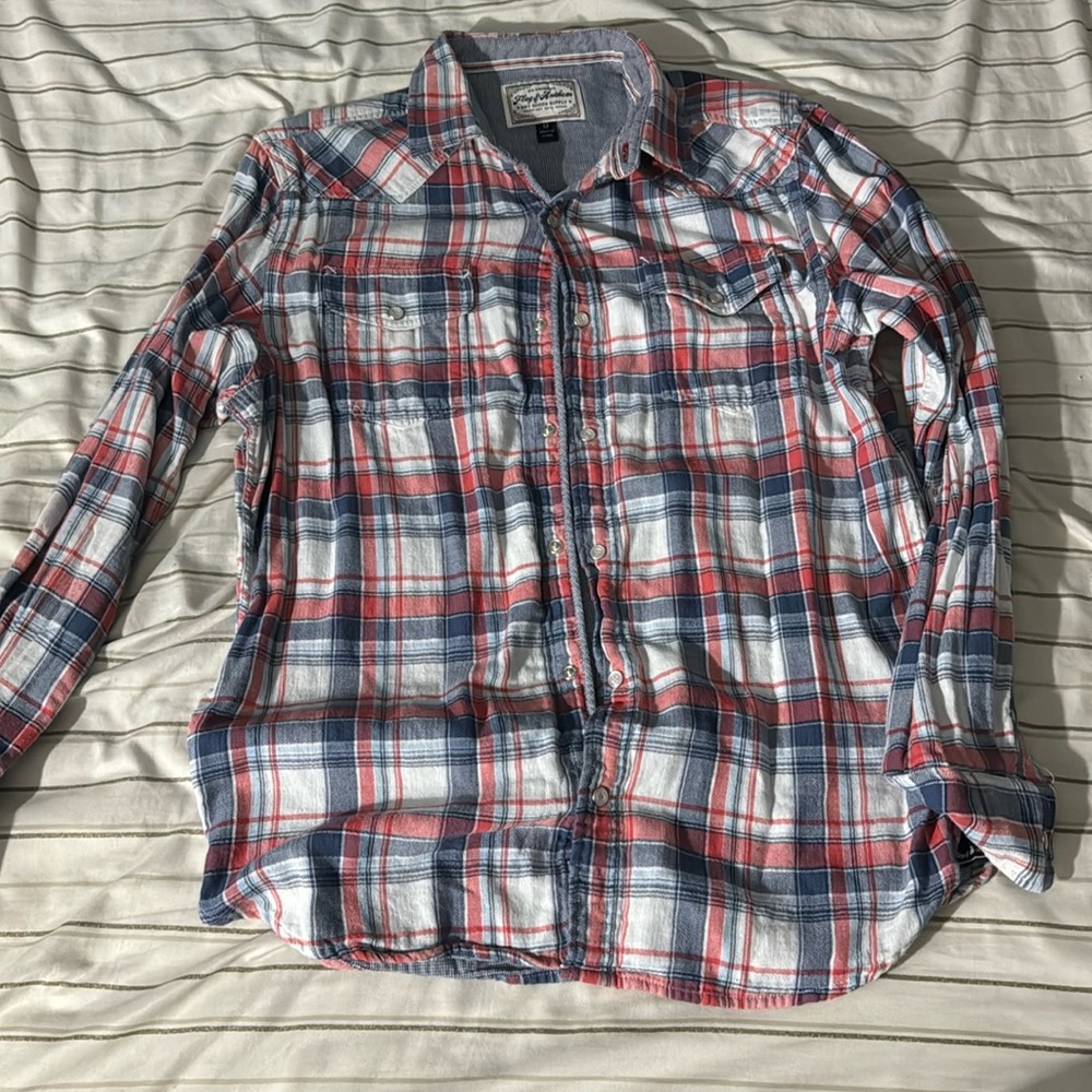 FLAG & ANTHEM

Islesboro Double Cloth Shirt
M | White